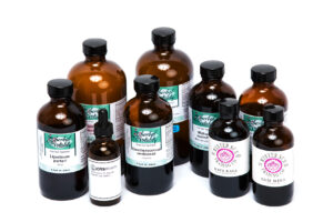 bottles of tinctures